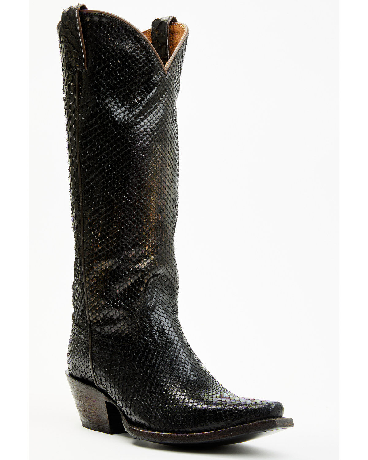 Women's Idyllwind Slay Exotic Python Tall Western Boots - Snip Toe