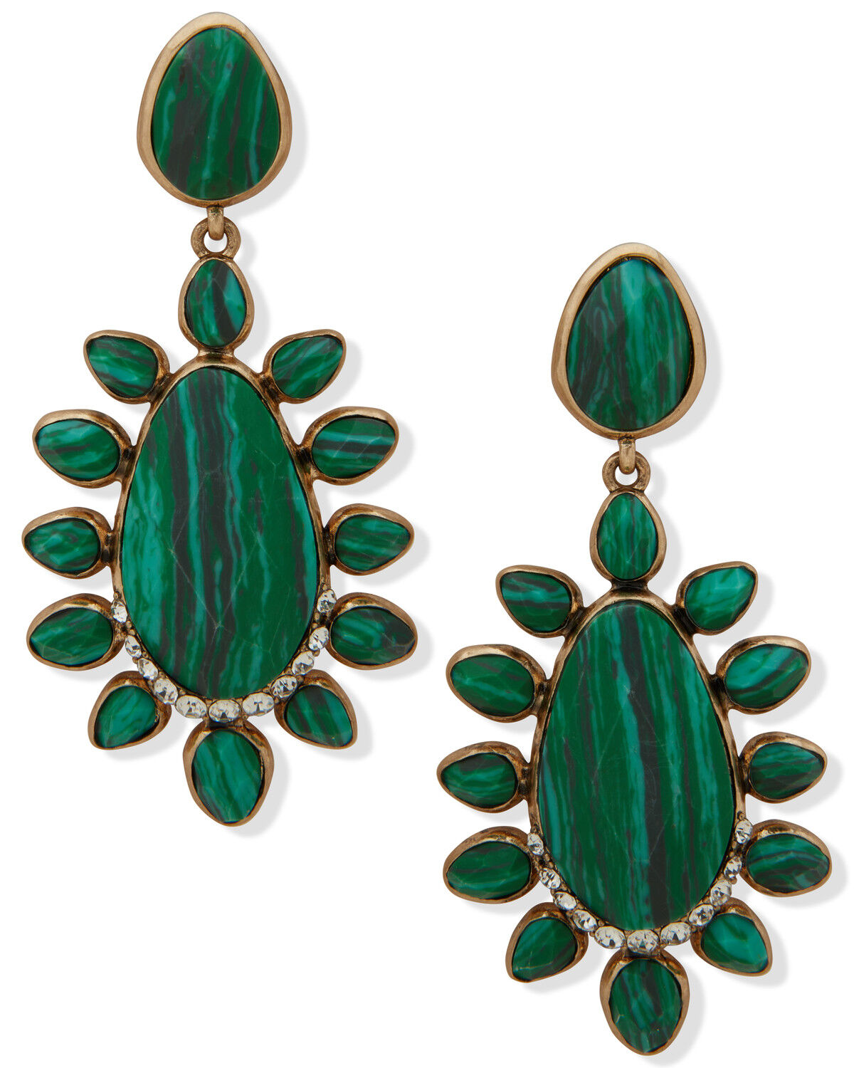 Women's Lainey Wilson Stone Cluster Drop Earrings