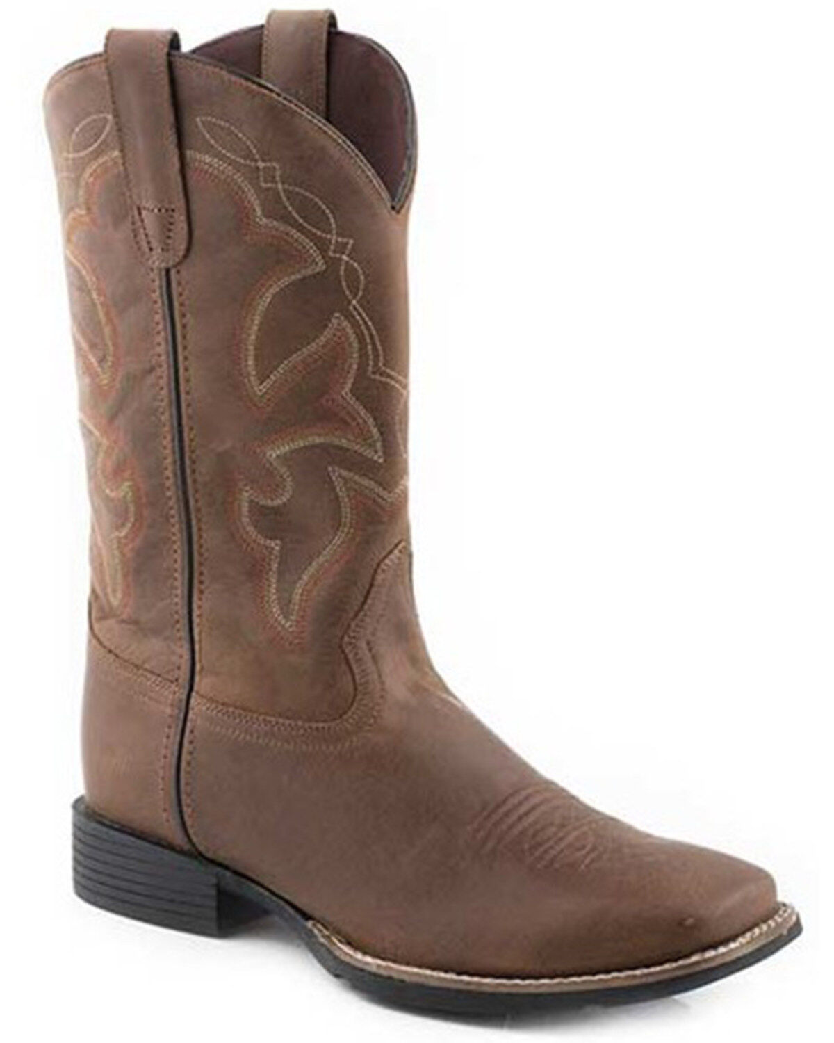 Men's Roper Monterey Vintage Vamp Performance Western Boots - Square T