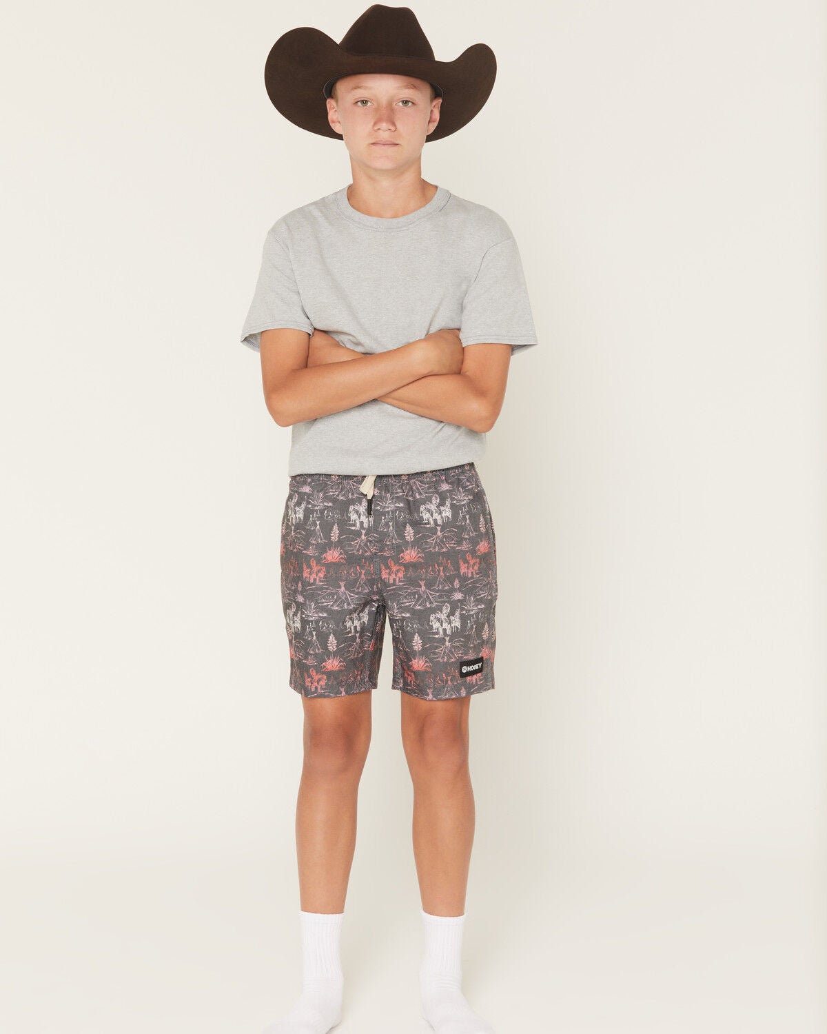 Boys' Hooey Printed Board Shorts