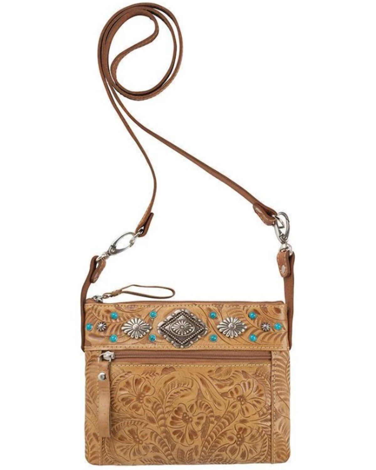 Women's American West Trail Rider Crossbody Bag