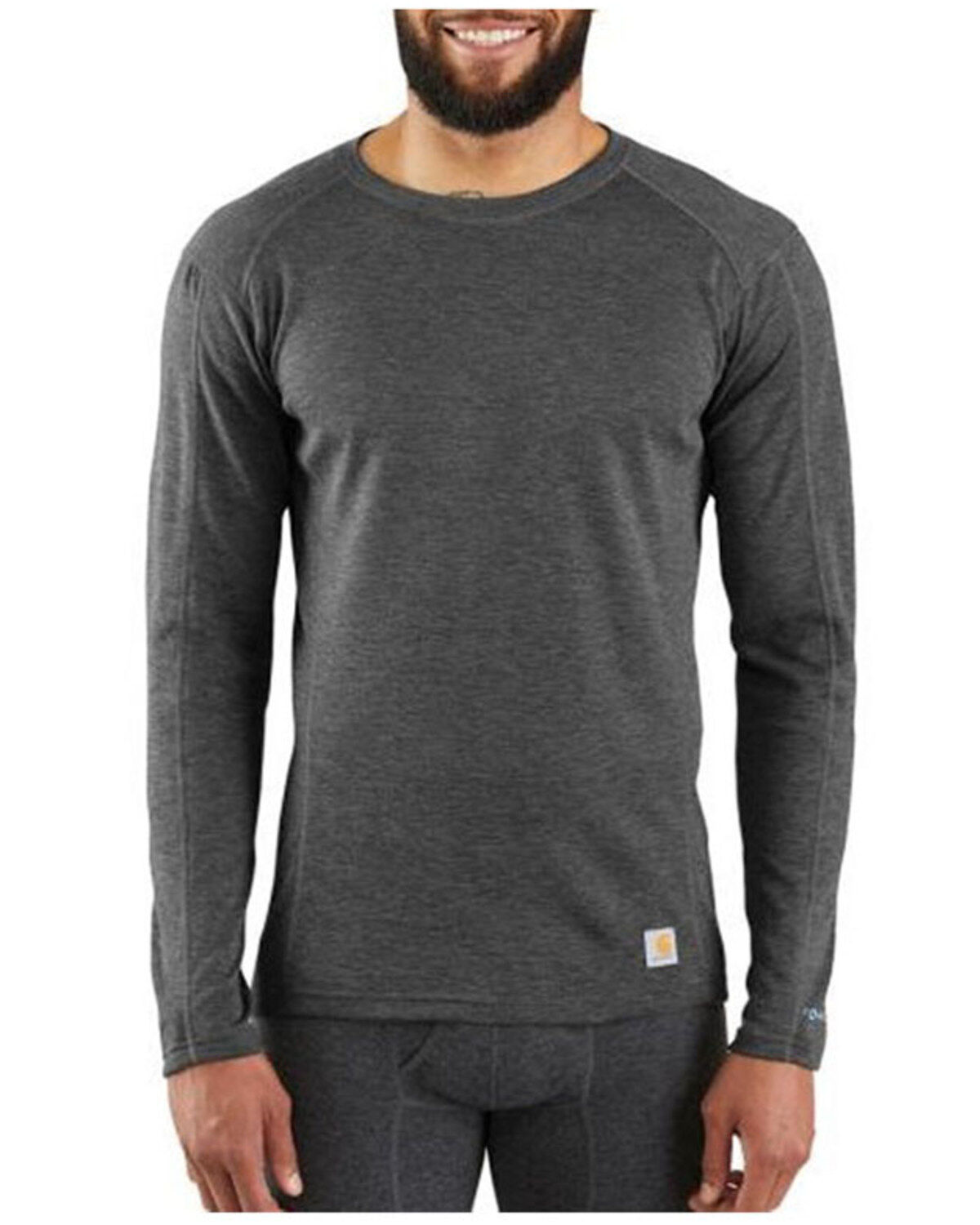 Men's Carhartt Force Heavyweight Tech Crew Long Sleeve Work Shirt