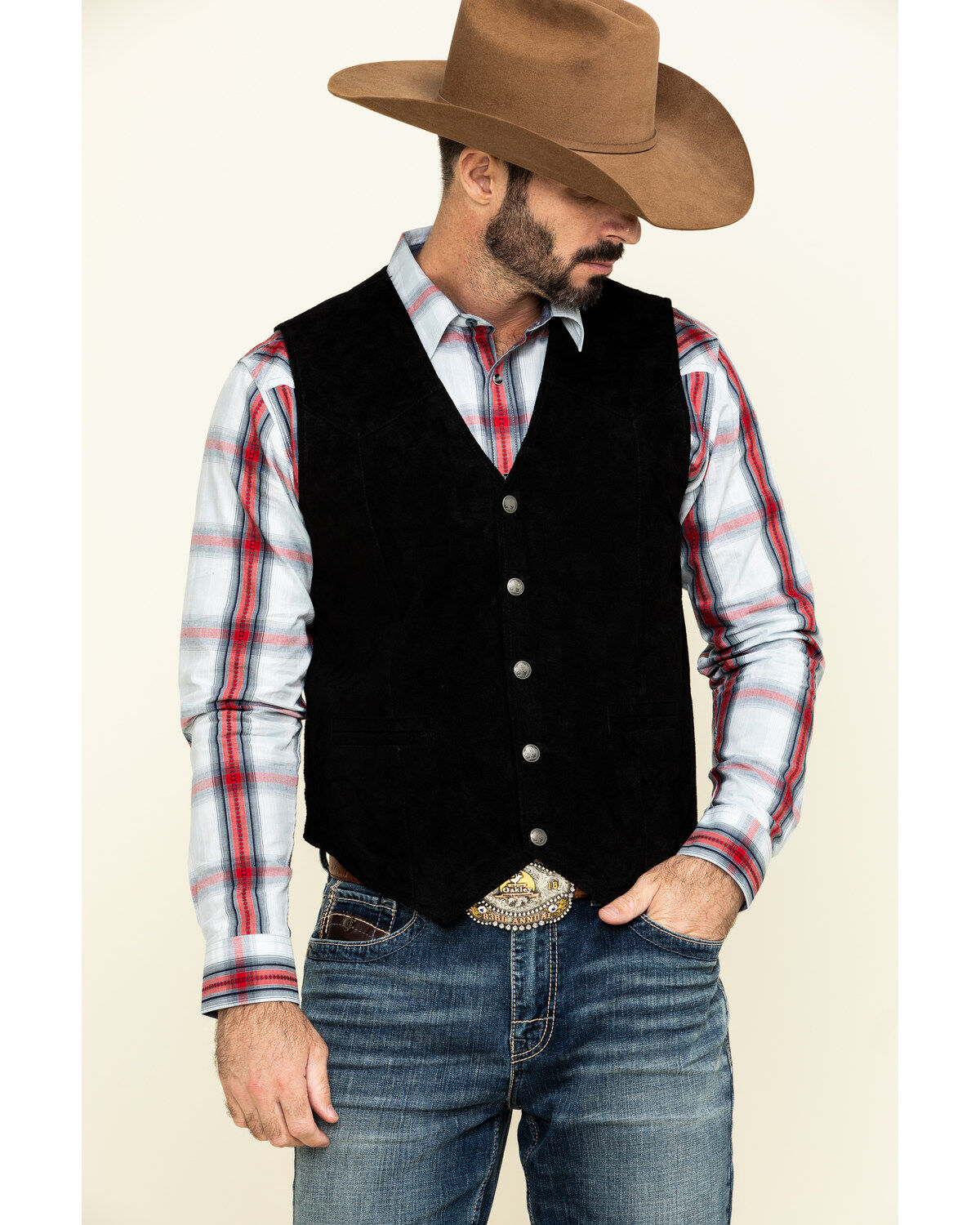 Men's Cody James Angus Suede Vest