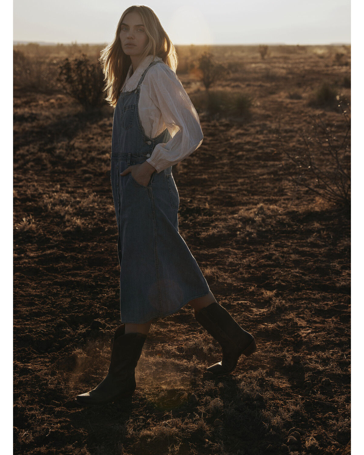 Women's Levi's Tico Jumper Denim Midi Dress