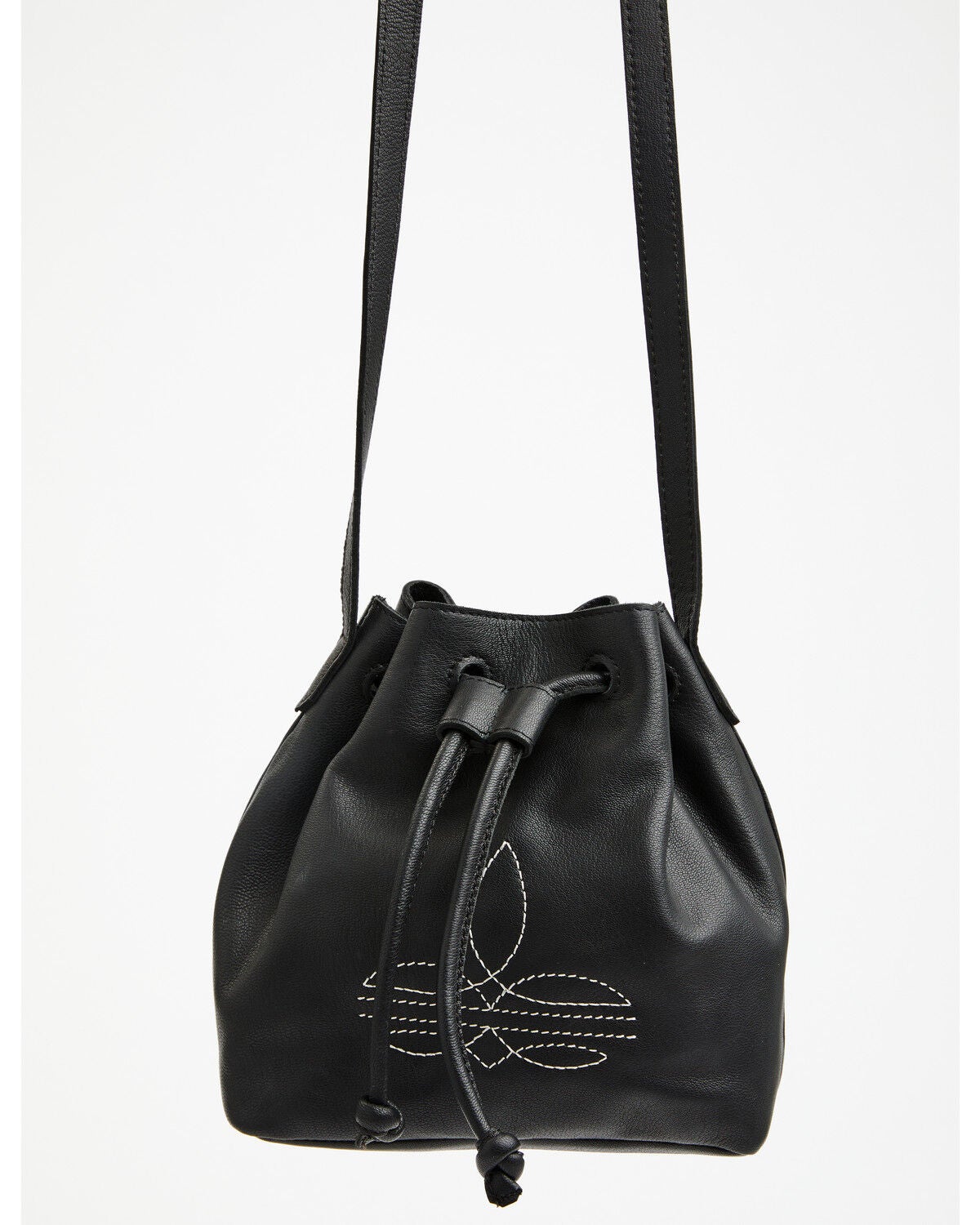 Women's Shyanne Bootstitch Crossbody Bucket Bag