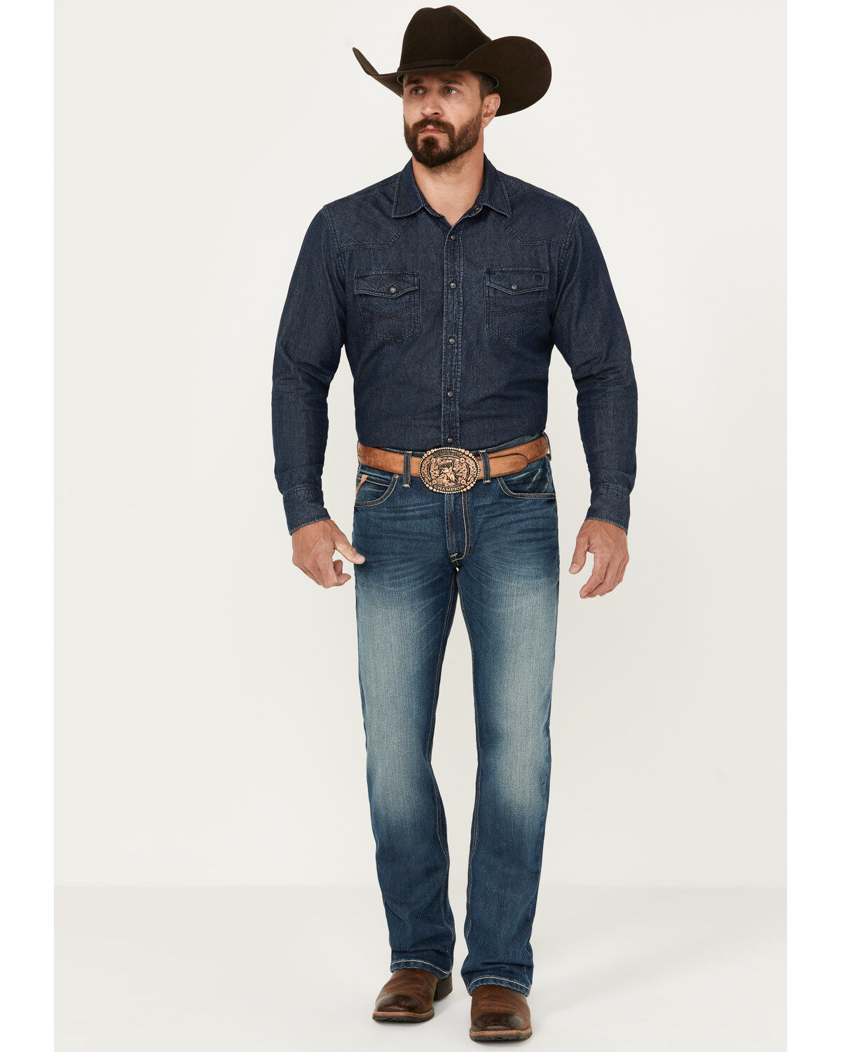 Men's Ariat M5 Whitman Straight Skyland Stretch Jeans
