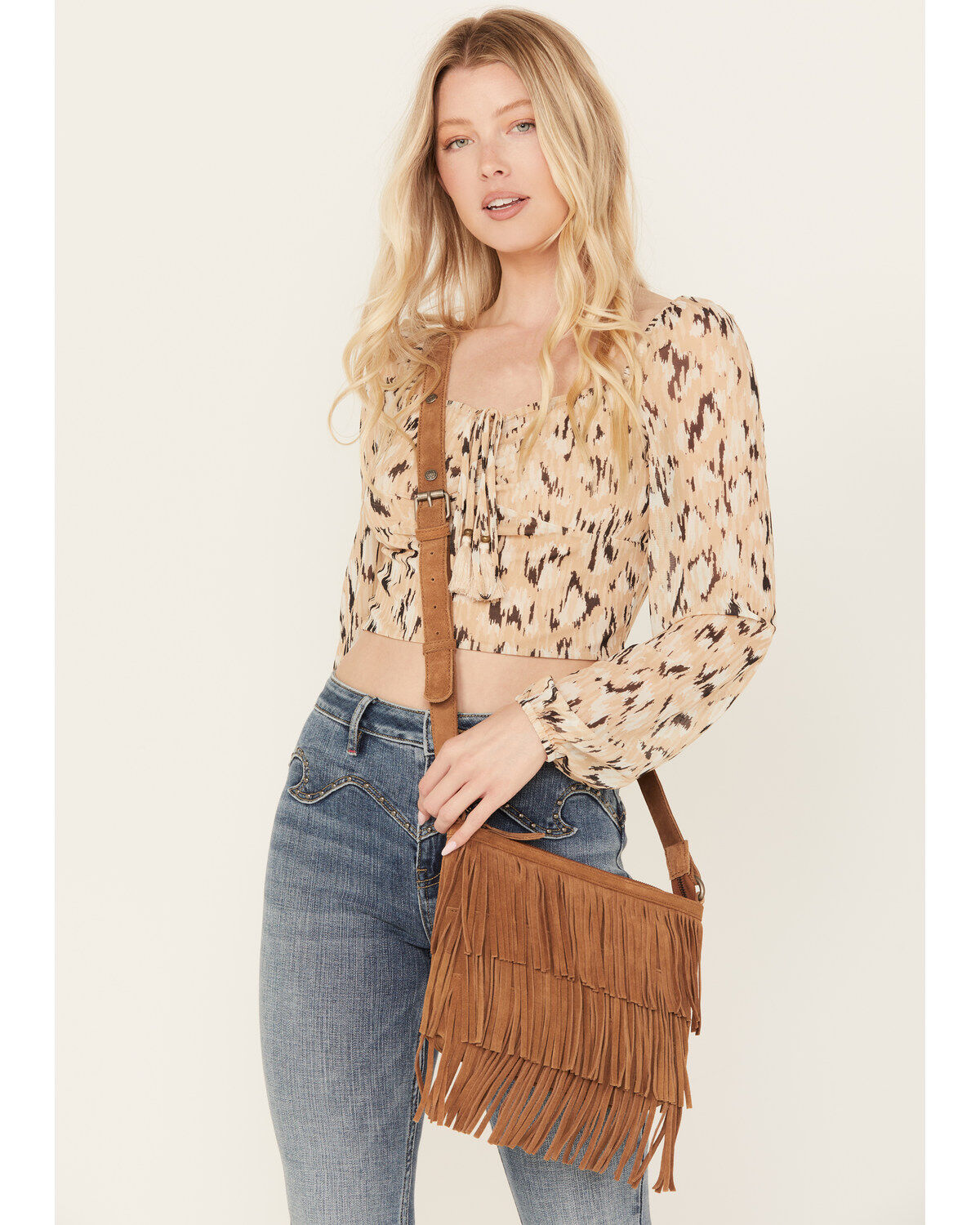 Women's Idyllwind Darlington Court Suede Crossbody Bag