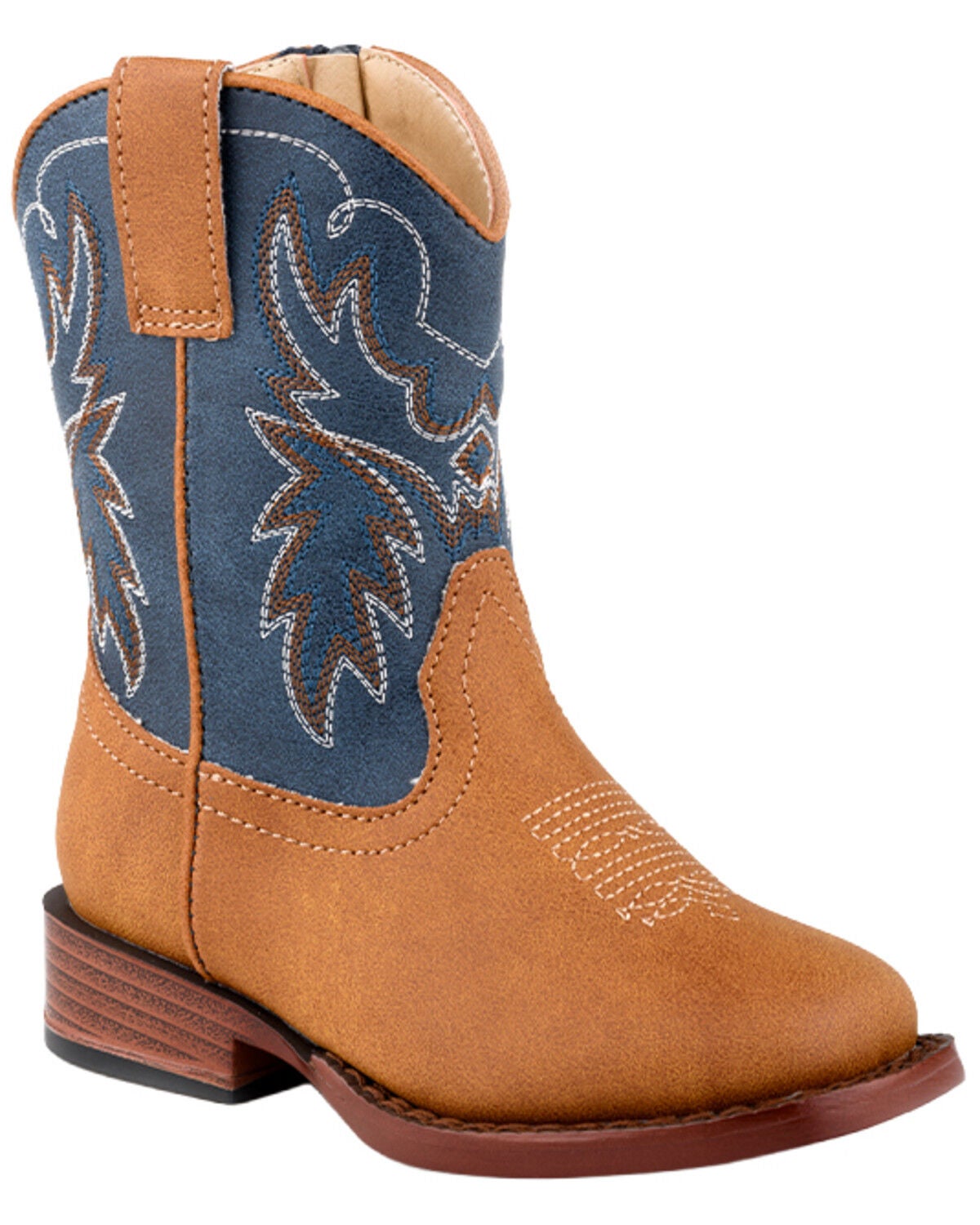 Boys' Roper Toddler Heritage Western Boots - Broad Square Toe