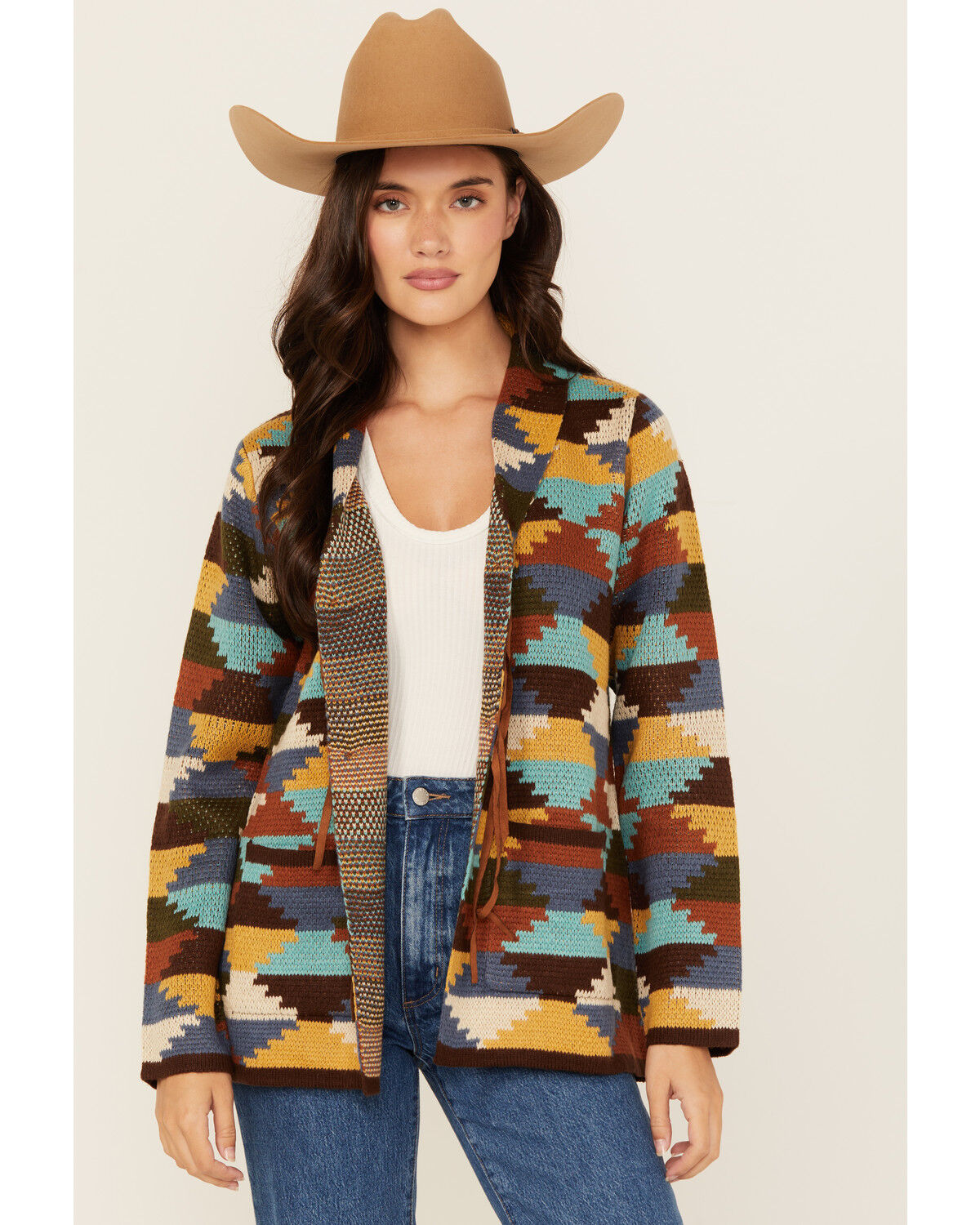 Women's Cotton & Rye Concho Cardigan