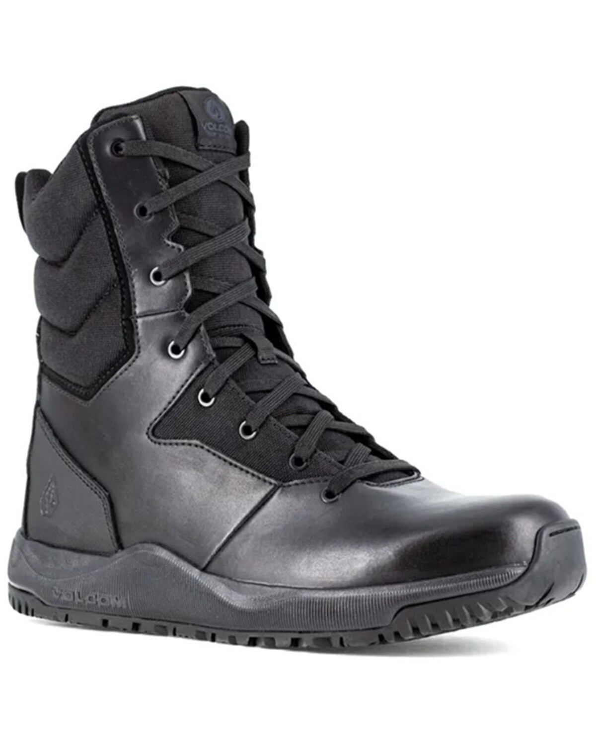 Men's Volcom 8" Tactical Side-Zip Work Boots - Soft Toe