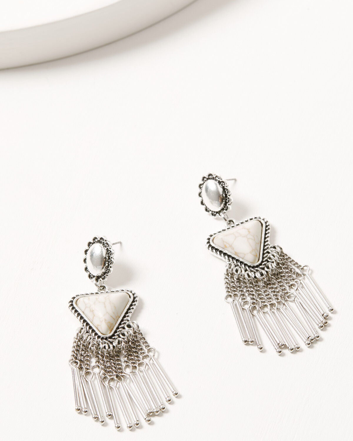 Women's Shyanne Chain Fringe Earrings