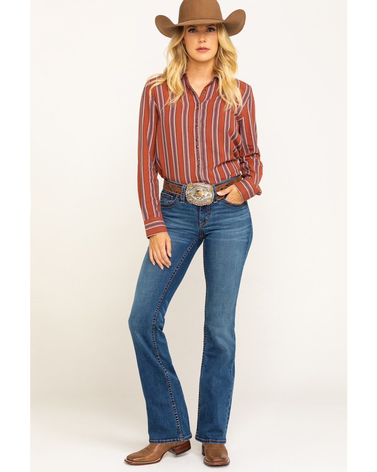 Women's Shyanne Light Wash Tidal Riding Jeans