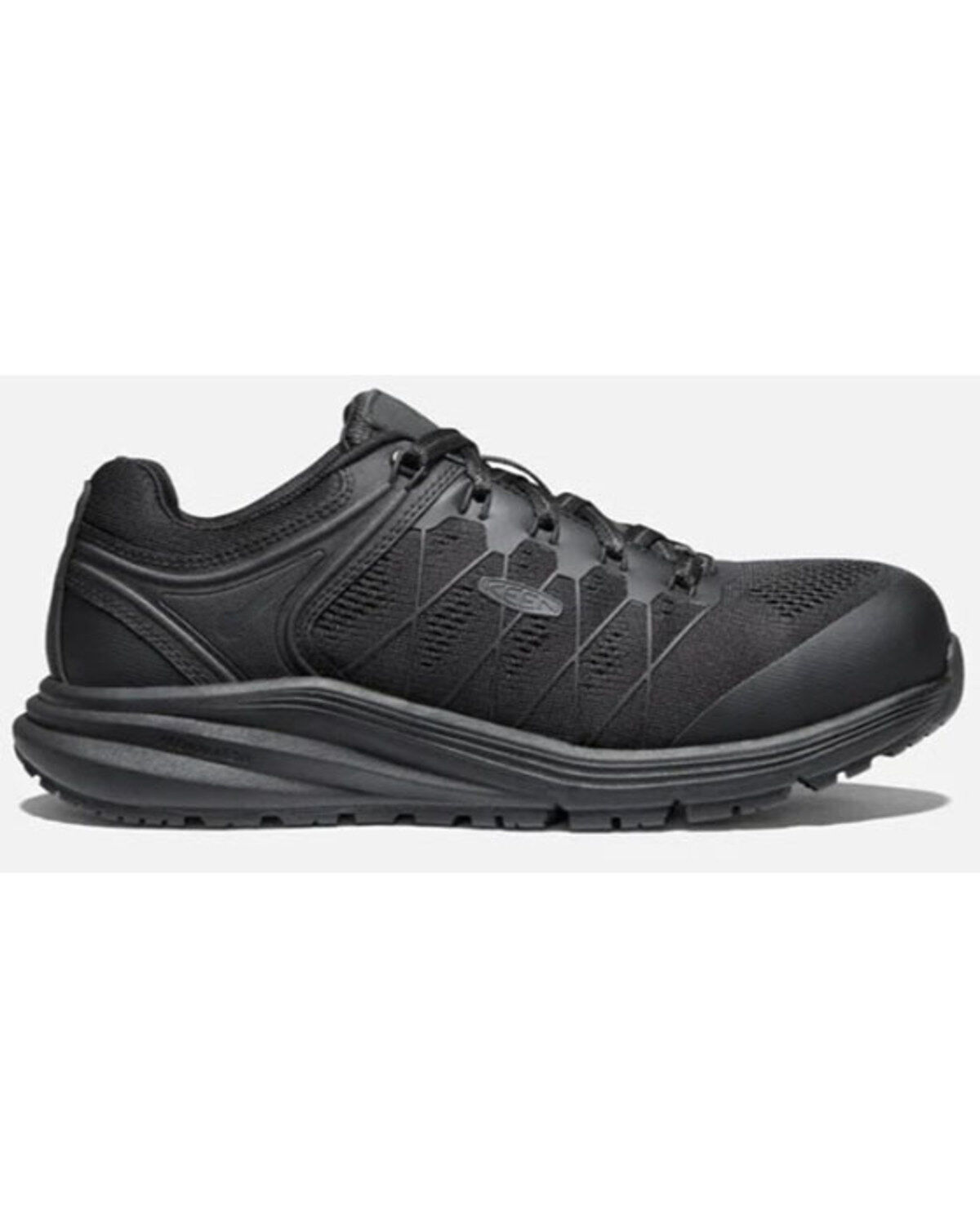 Women's Keen Black Vista Energy Work Shoes - Carbon Toe