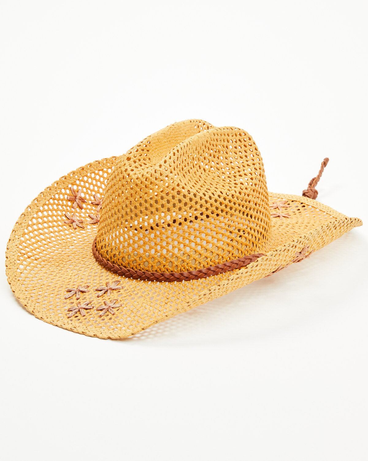 Women's Shyanne Melissa Embroidered Straw Cowboy Hat