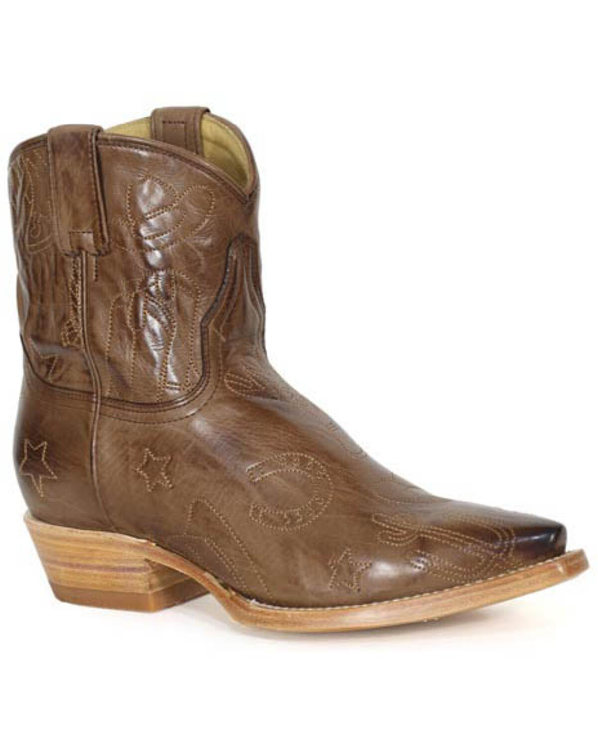 Women's Stetson Dolly Western Booties - Snip Toe