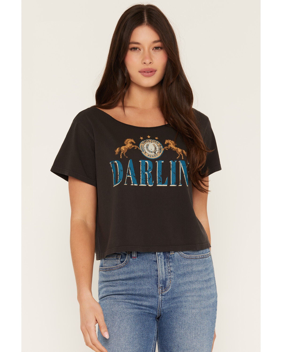 Women's Idyllwind Darlin' Off The Shoulder Short Sleeve Graphic Tee
