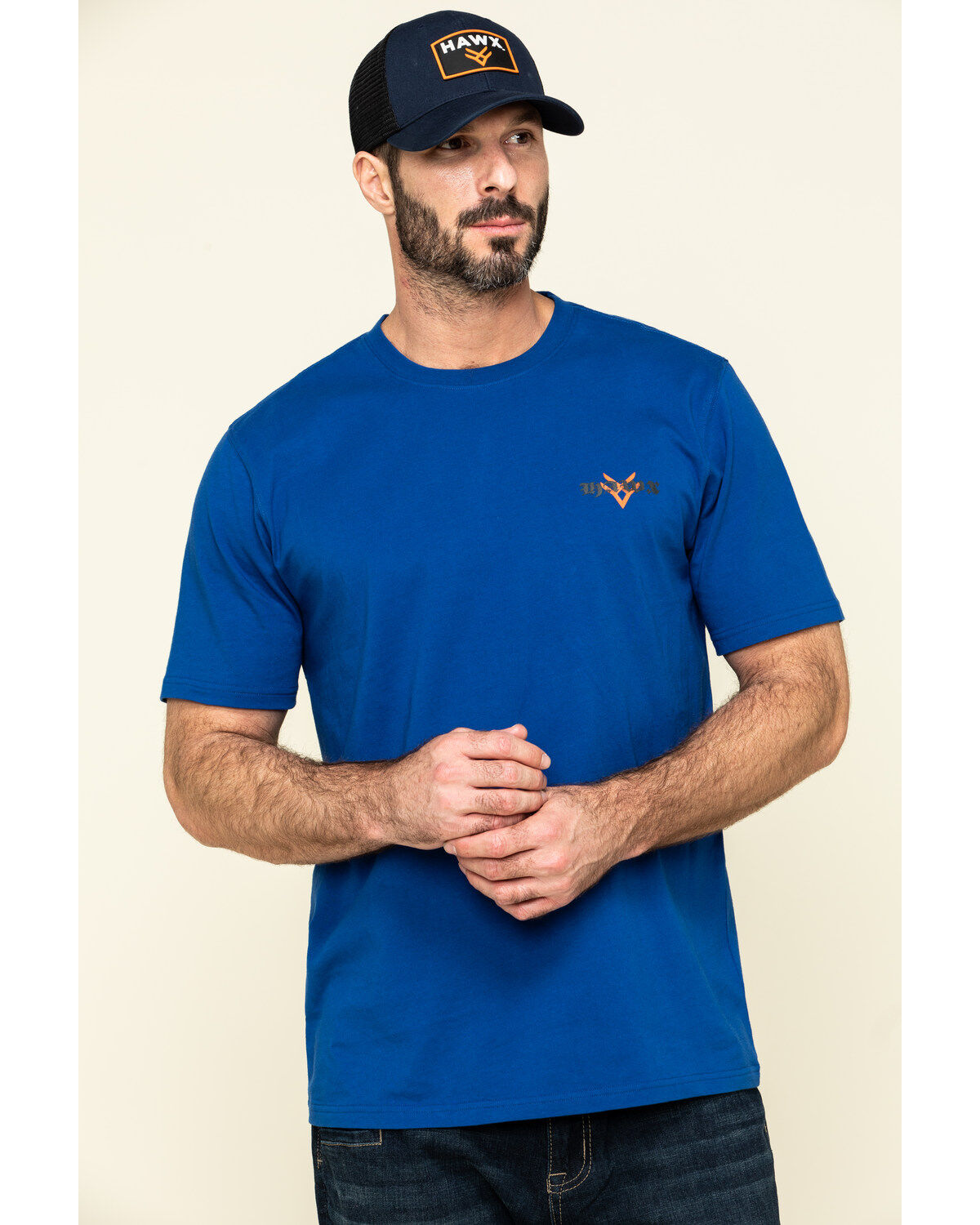 Men's Hawx Fist Graphic Short Sleeve Work T-Shirt