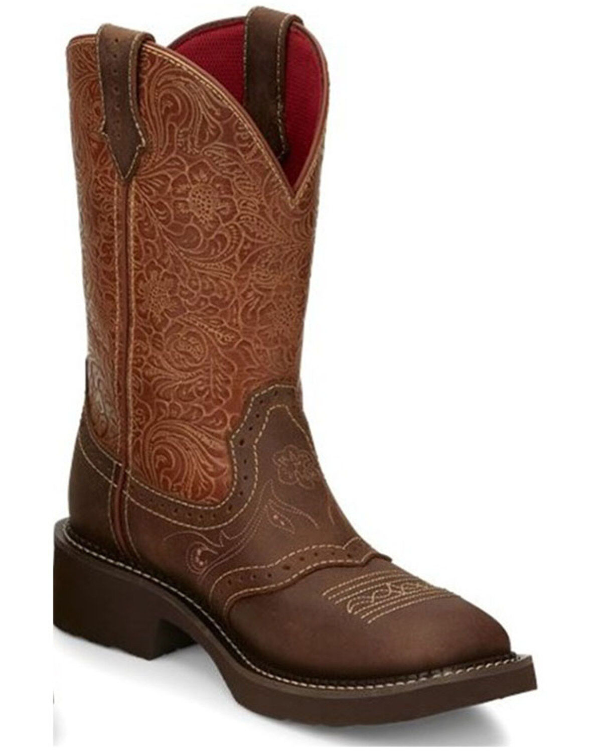 Women's Justin Starlina Western Boots - Broad Square Toe