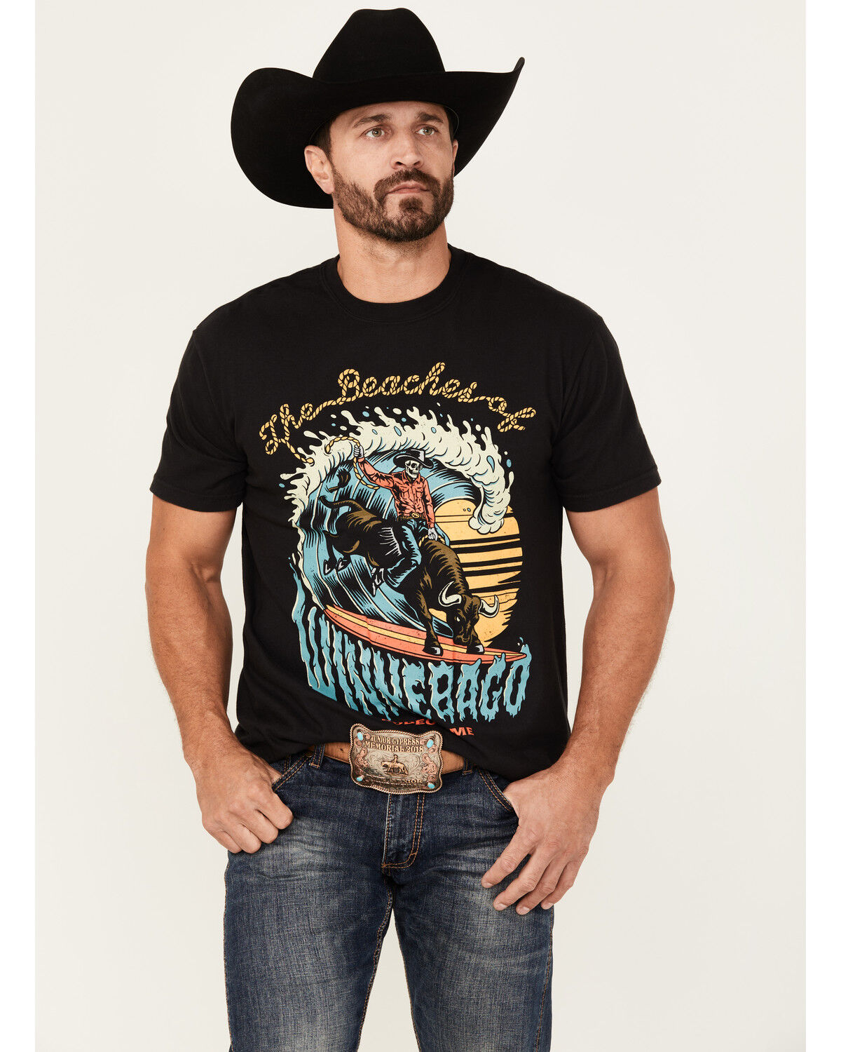 Men's Rodeo Time Rank Roller Short Sleeve Graphic T-Shirt