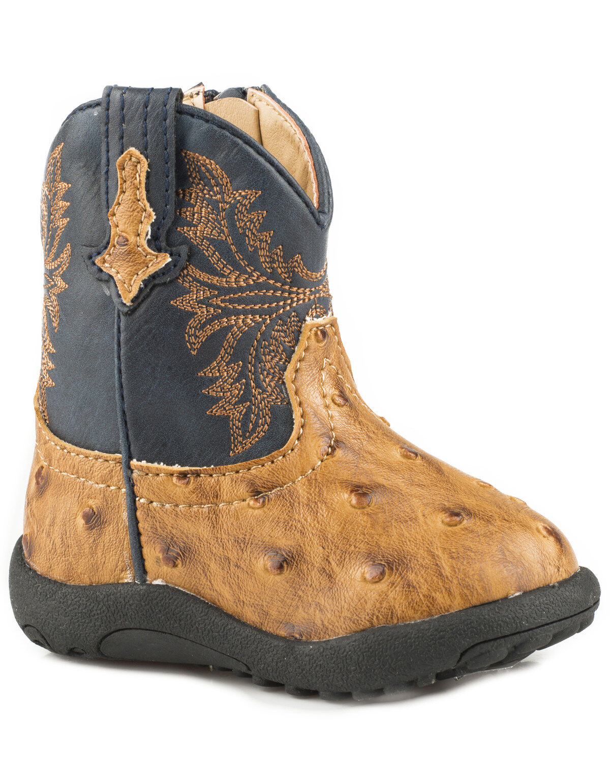 Boys' Roper Infant Cowboy Cool Cowbabies Boots - Round Toe