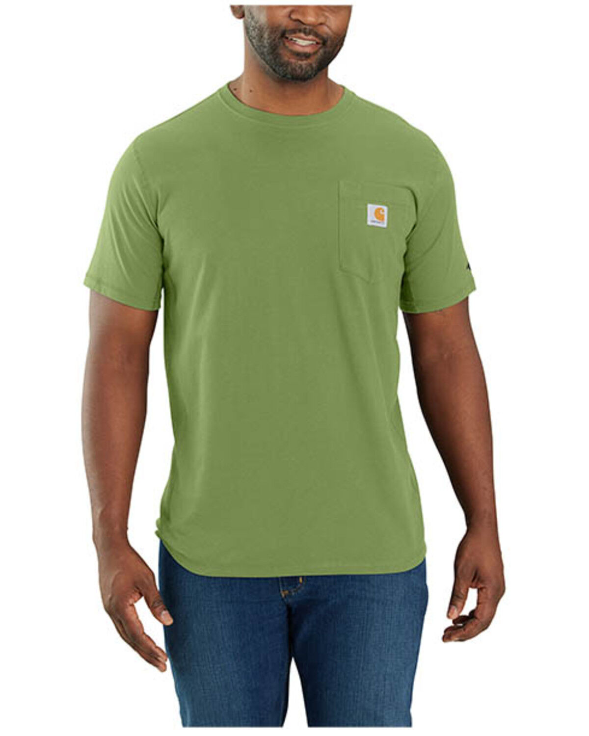 Men's Carhartt Force Relaxed Fit Midweight Solid Short Sleeve Work T-