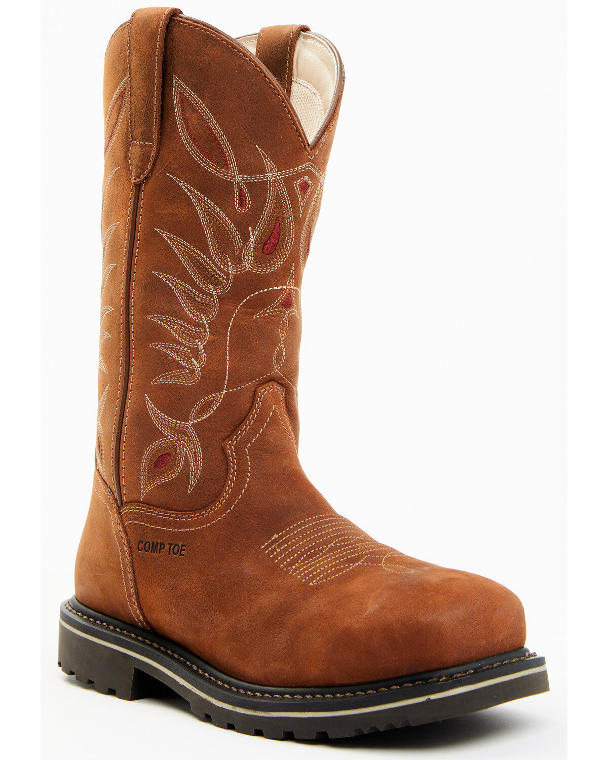 Women's Shyanne 11" Pull On Western Work Boots - Composite Toe