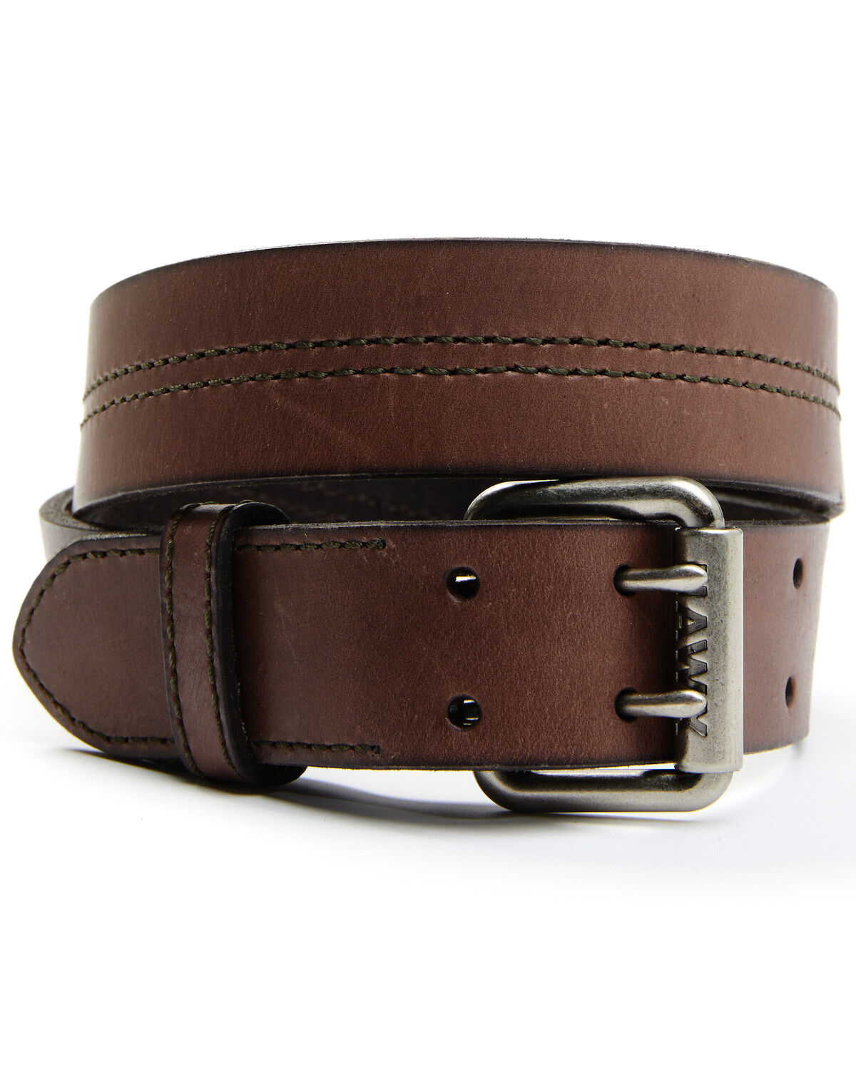 Men's Hawx Double Stitch Center Double Prong Belt