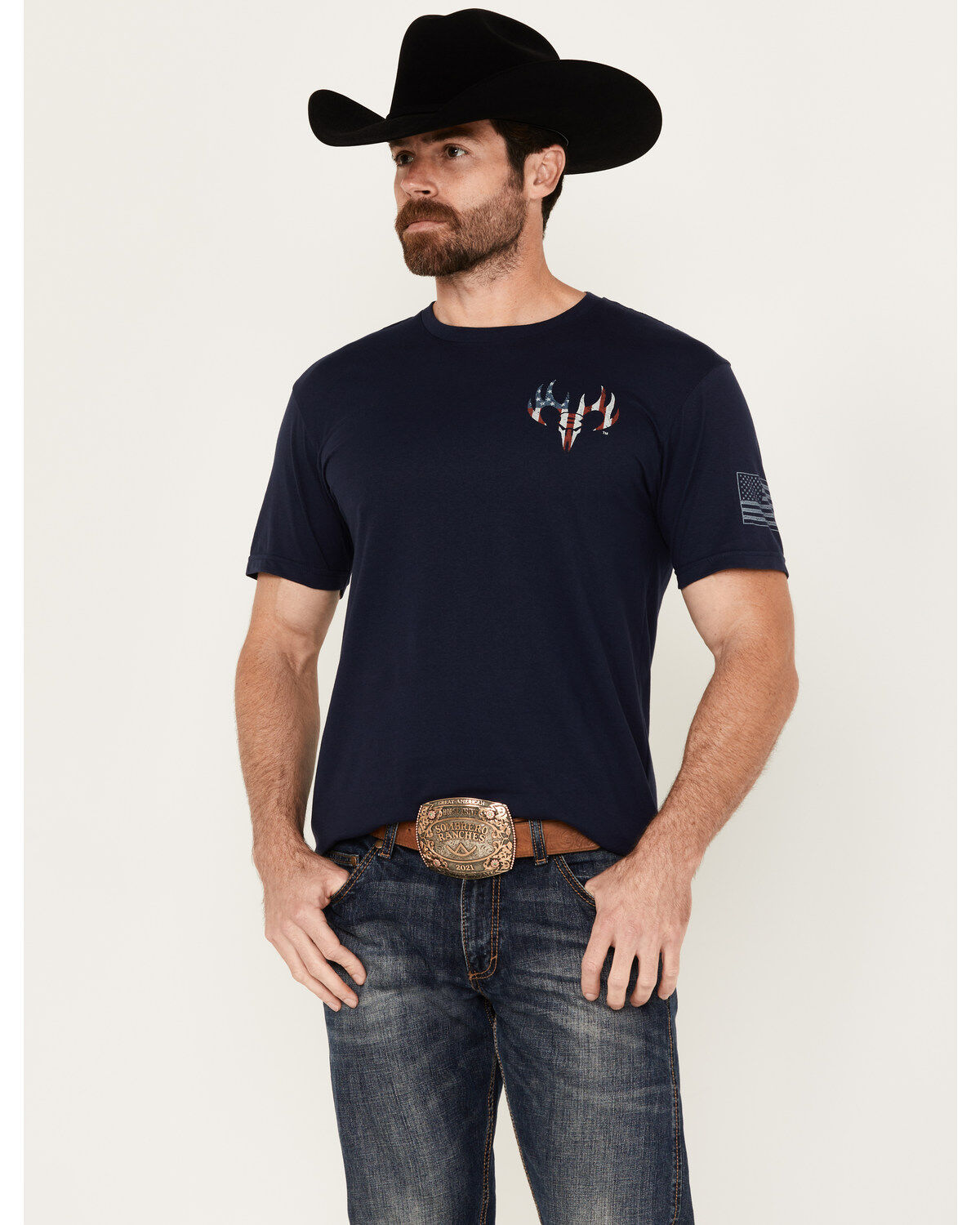 Men's Buckwear Bronco Surf Trip Short Sleeve Graphic T-Shirt