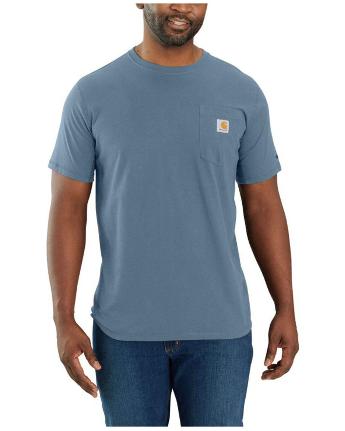 Men's Carhartt Force Relaxed Fit Midweight Short Sleeve Pocket Work T