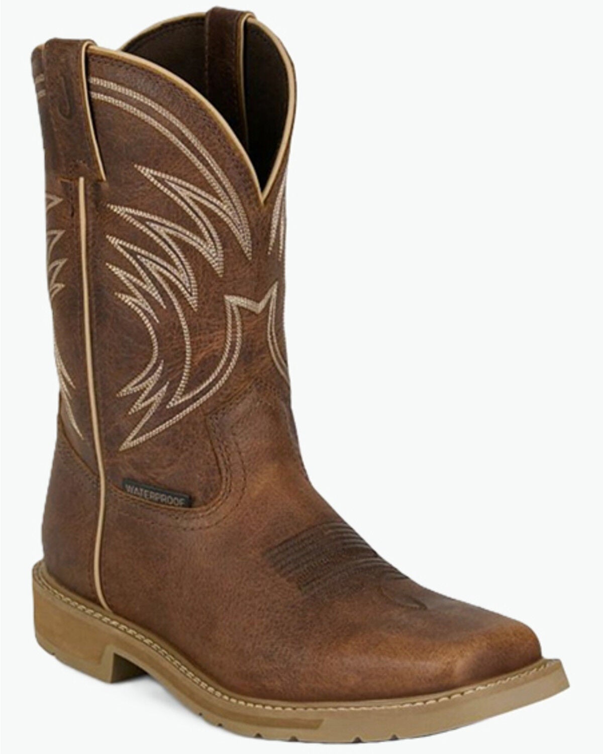 Men's Justin 11" Daywork Waterproof Work Boots - Soft Toe