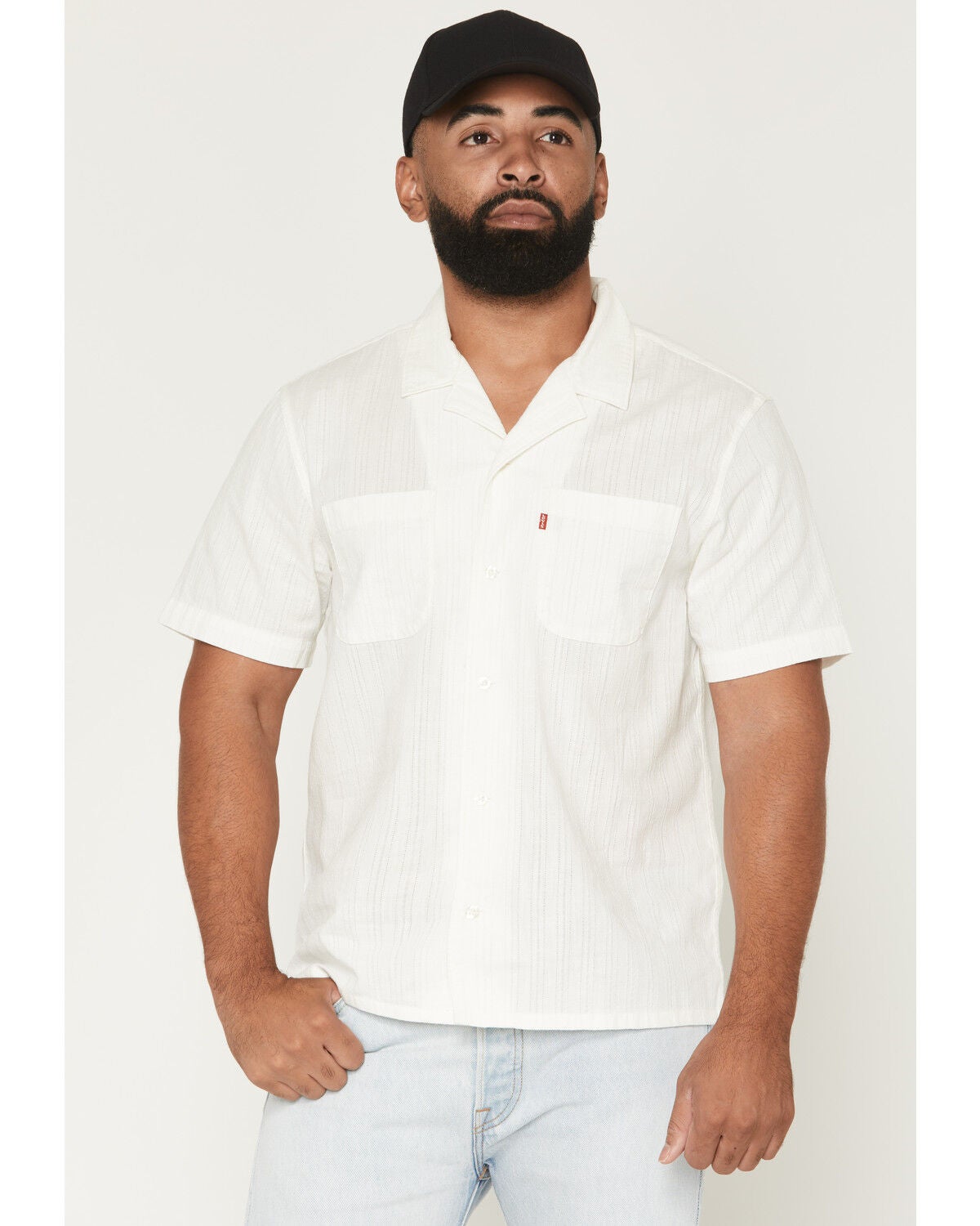 Men's Levi's Classic Camper Short Sleeve Button-Down Western Shirt