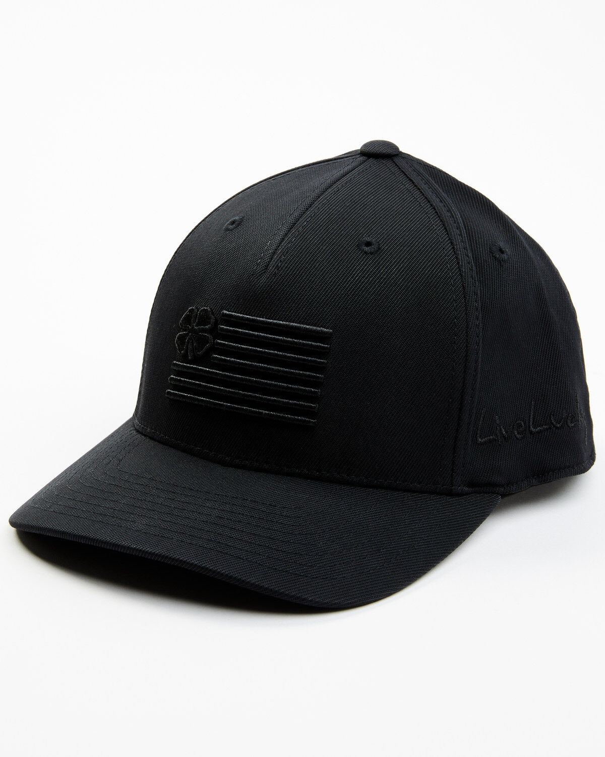 Men's Black Clover Nation 16 Solid Ball Cap