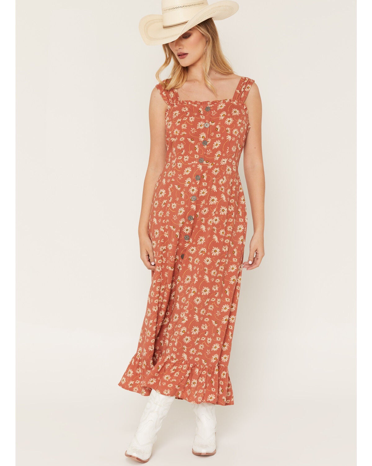 Women's Cotton & Rye Boot Barn Exclusive Ditsy Daisy Floral Print Slee