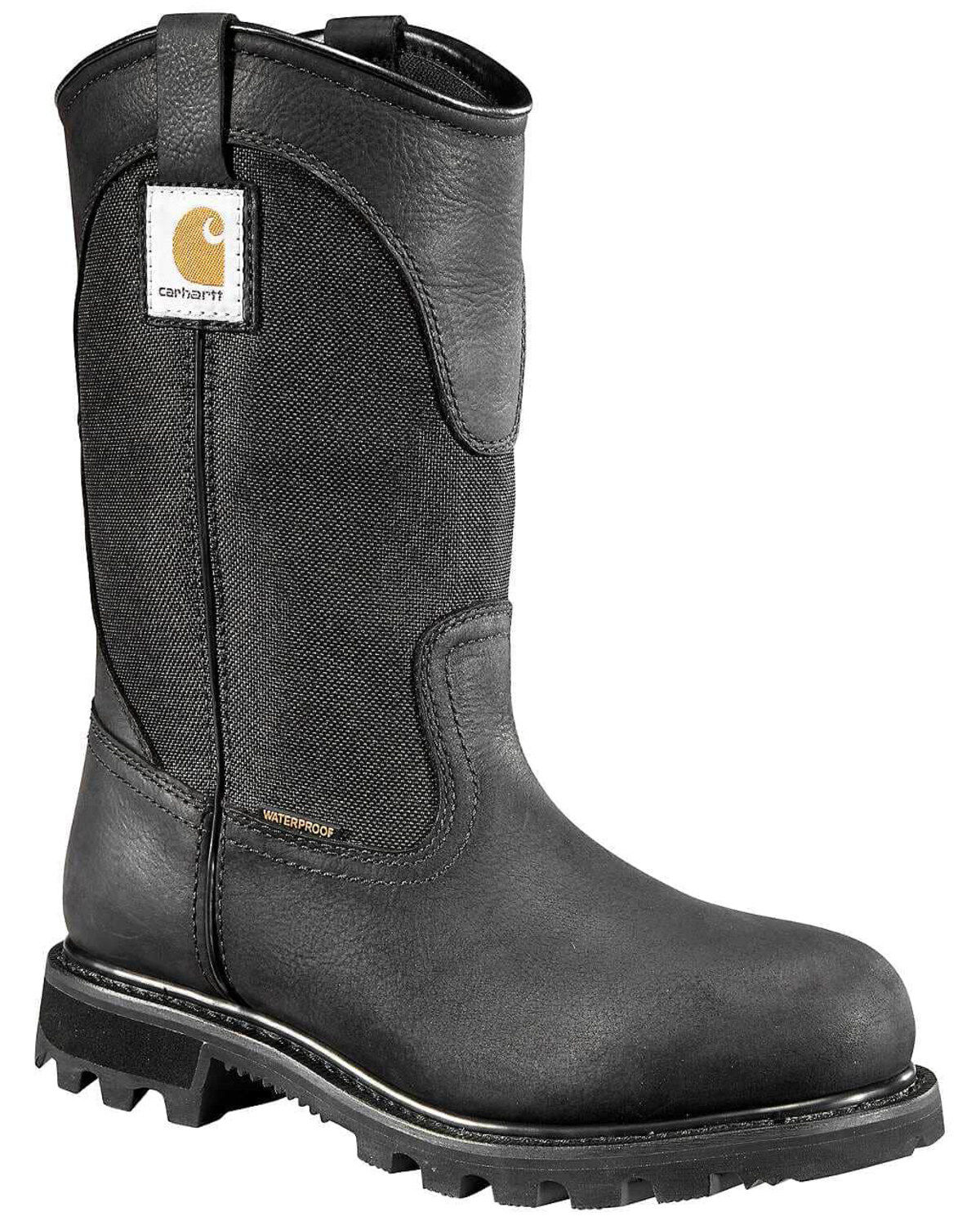 Women's Carhartt Waterproof Western Work Boots - Soft Toe