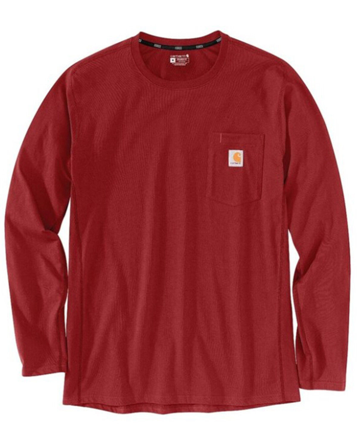 Men's Carhartt Force Relaxed Fit Midweight Long Sleeve Pocket T-Shirt