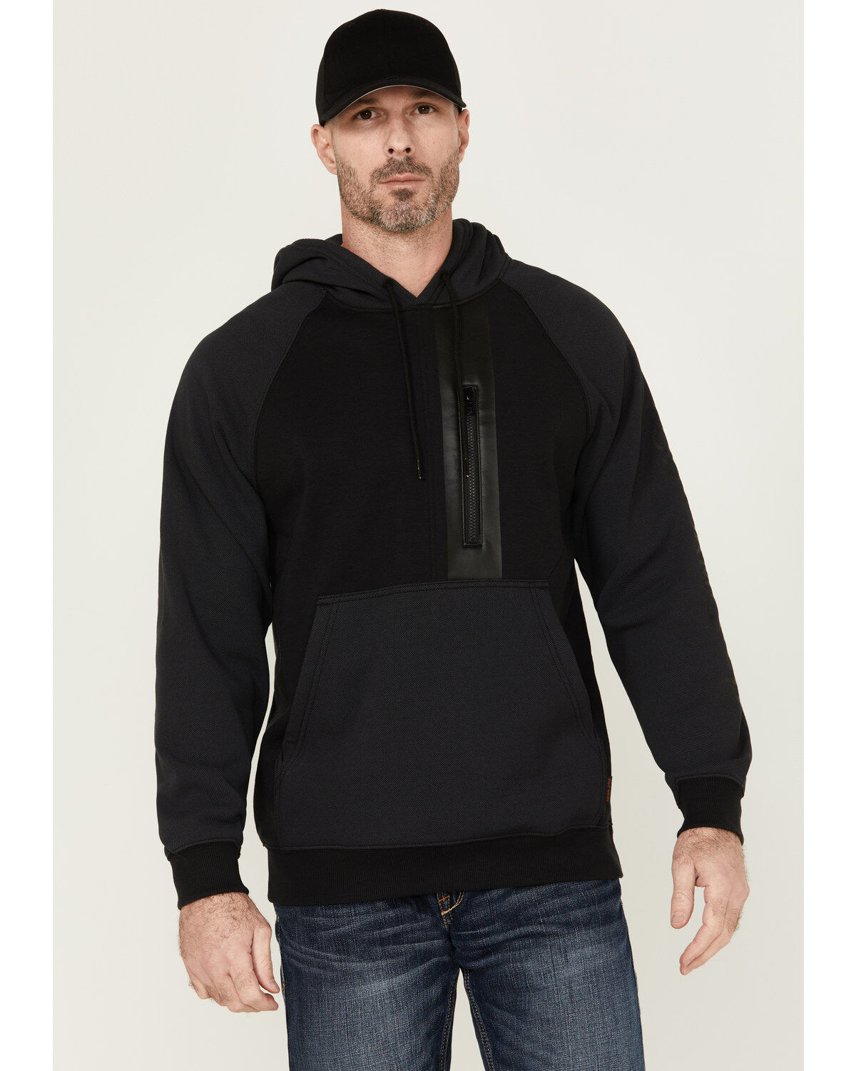 Men's Cody James FR Logo Sleeve Hooded Pullover