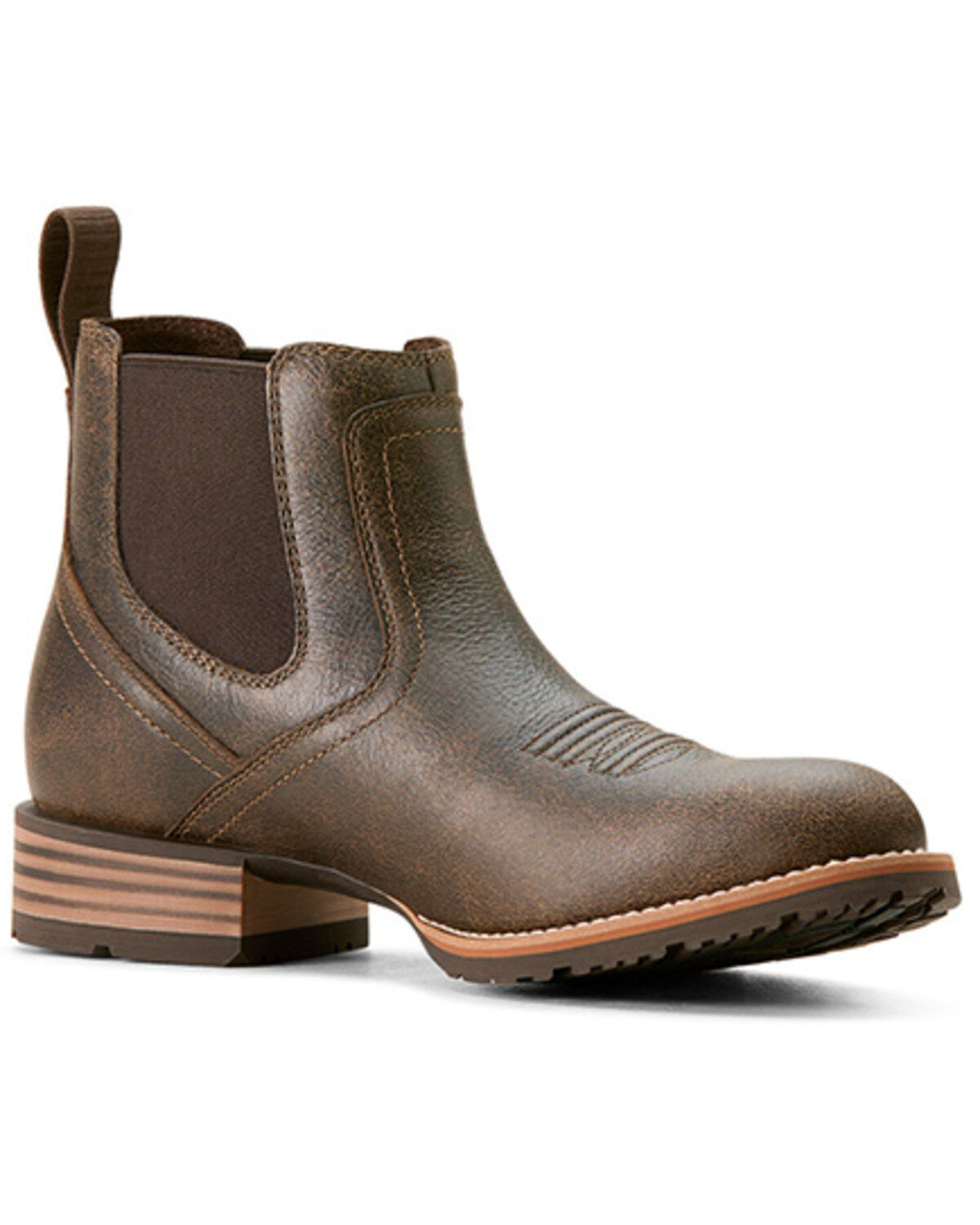 Men's Ariat Hybrid Low Boy Chelsea Western Boots - Round Toe