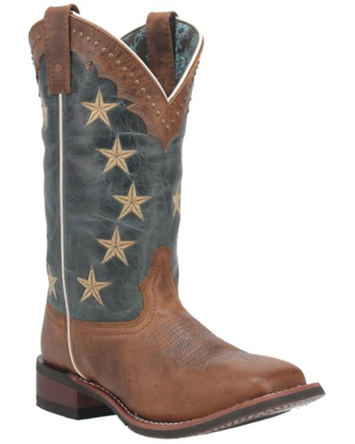 Women's Laredo Early Star Western Performance Boots - Broad Square Toe