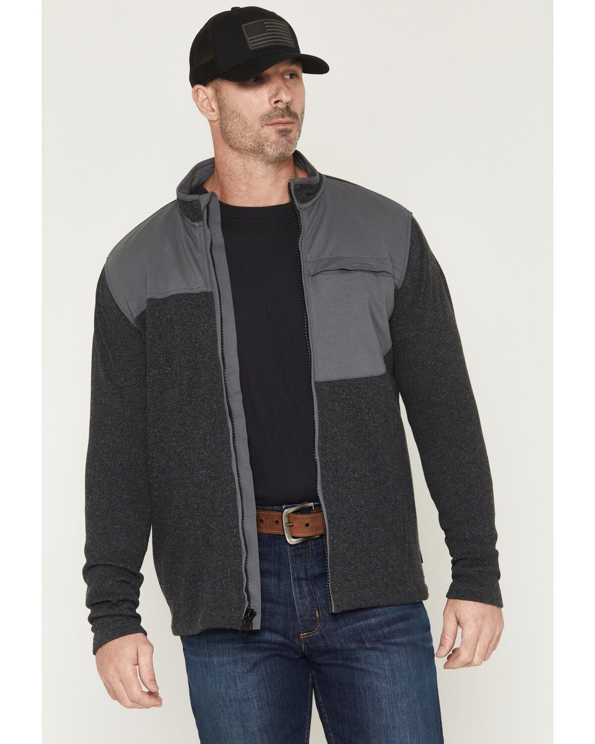 Men's Cody James FR Sweater Fleece Shirt Jacket