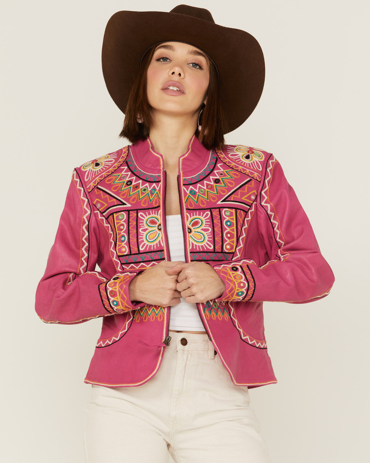 Women's Double D Ranch Festival of Colors Southwestern Geo Jacket