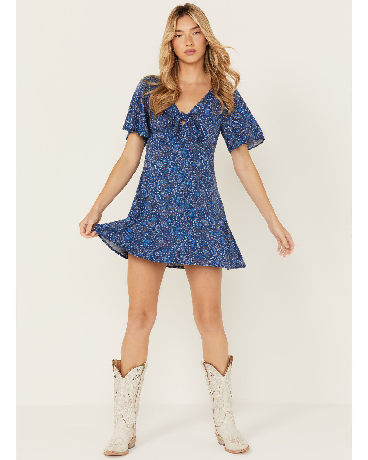 Women's Idyllwind Cardinal Printed Mini Dress