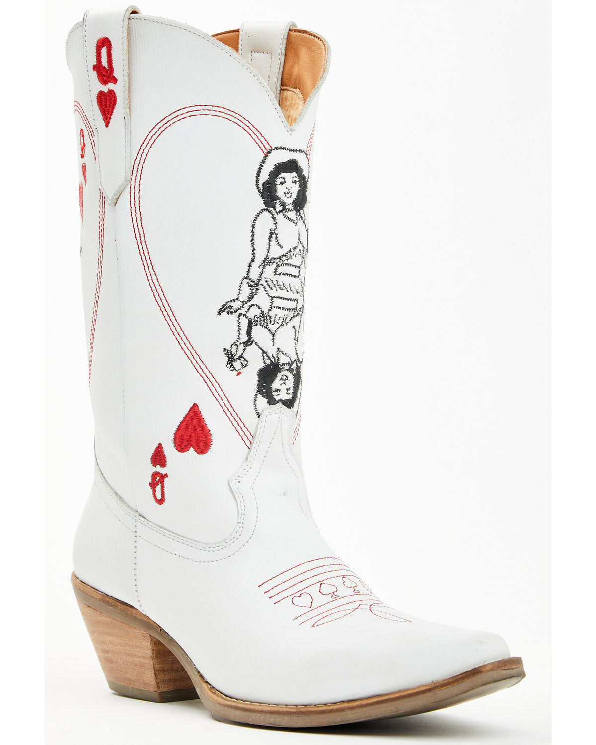 White Embroidered Boots Boot Barn