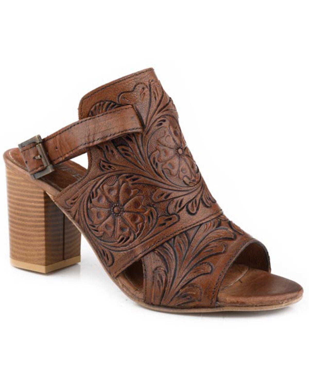 Women's Roper Mika Backstrap Tooled Heels