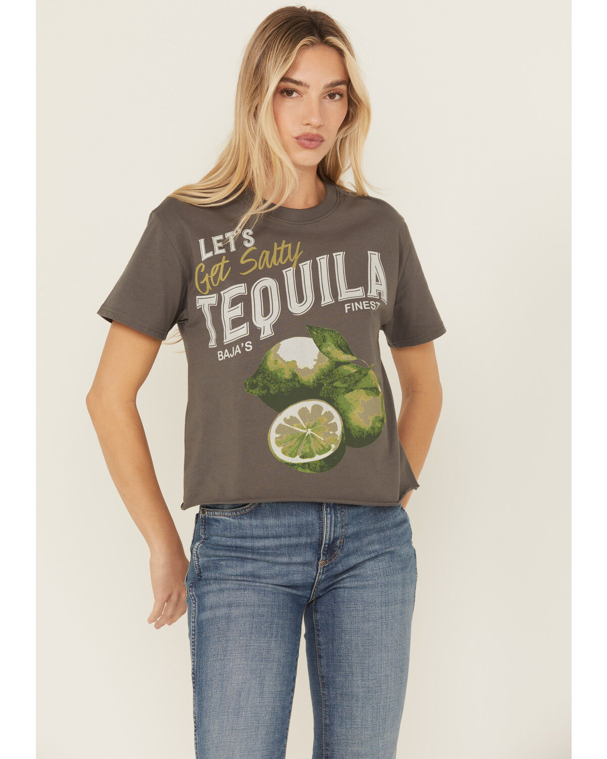 Women's Blended Tequila Lime Short Sleeve Graphic Tee