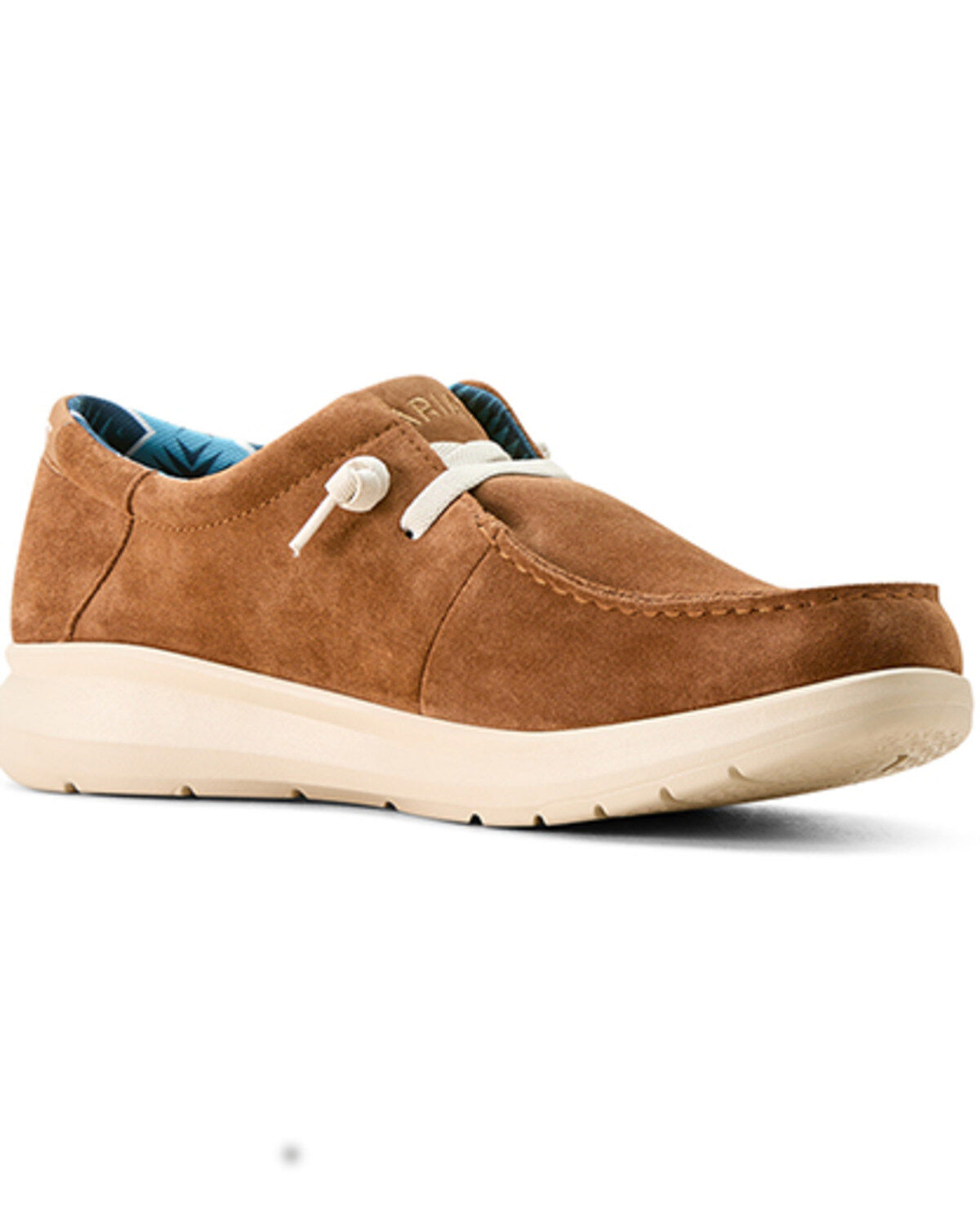 Men's Ariat Suede Hilo Casual Shoes - Moc Toe