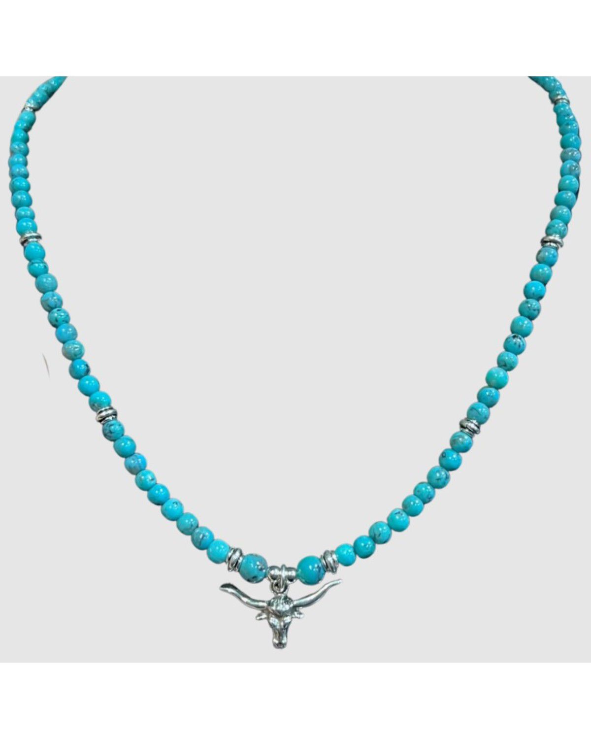 Women's Paige Wallace Longhorn Turquoise Necklace