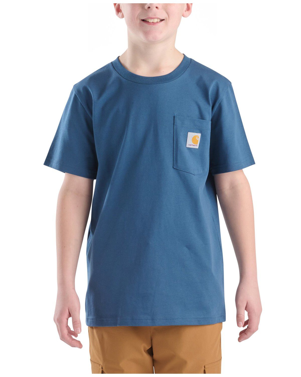 Boys' Carhartt Solid Short Sleeve Pocket T-Shirt