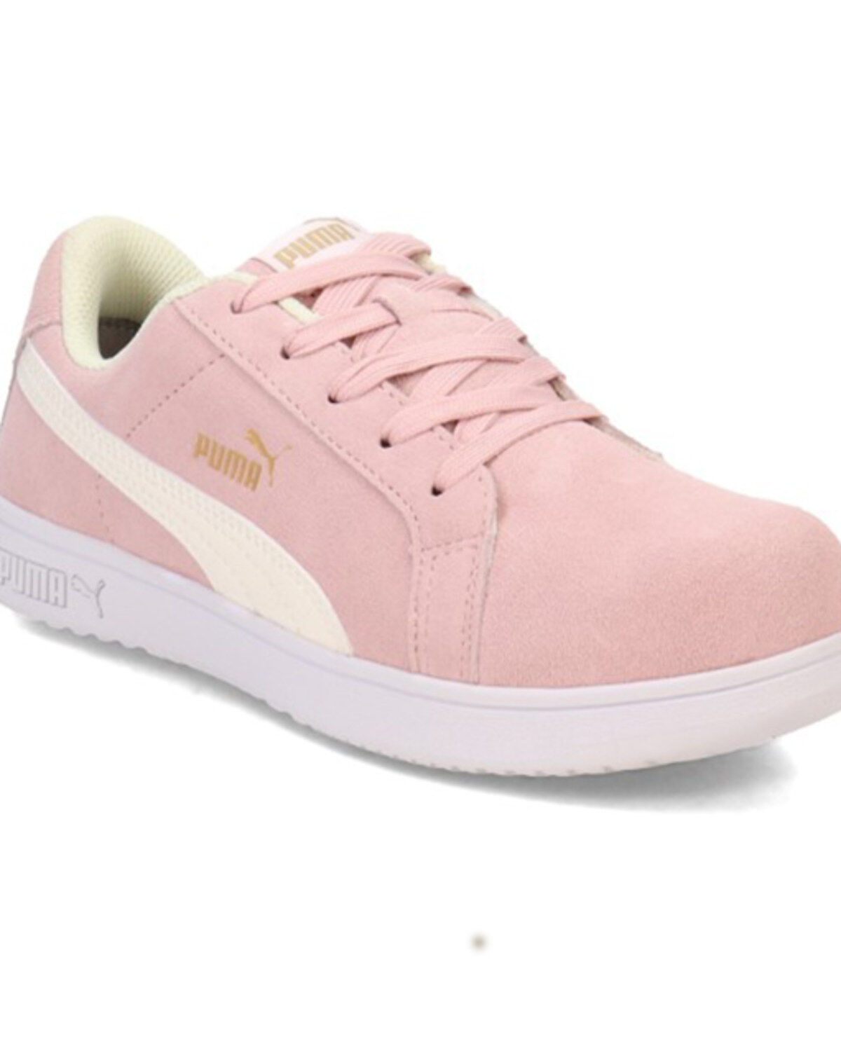 Women's Puma Safety Icon Suede Low EH Safety Toe Work Shoes - Composit