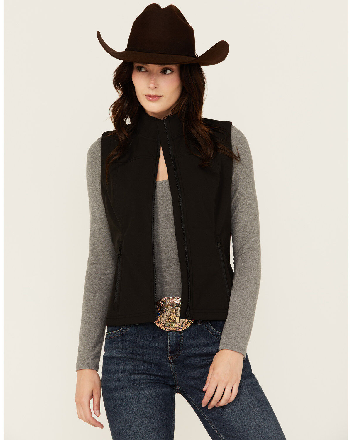 Women's Shyanne Solid Softshell Vest