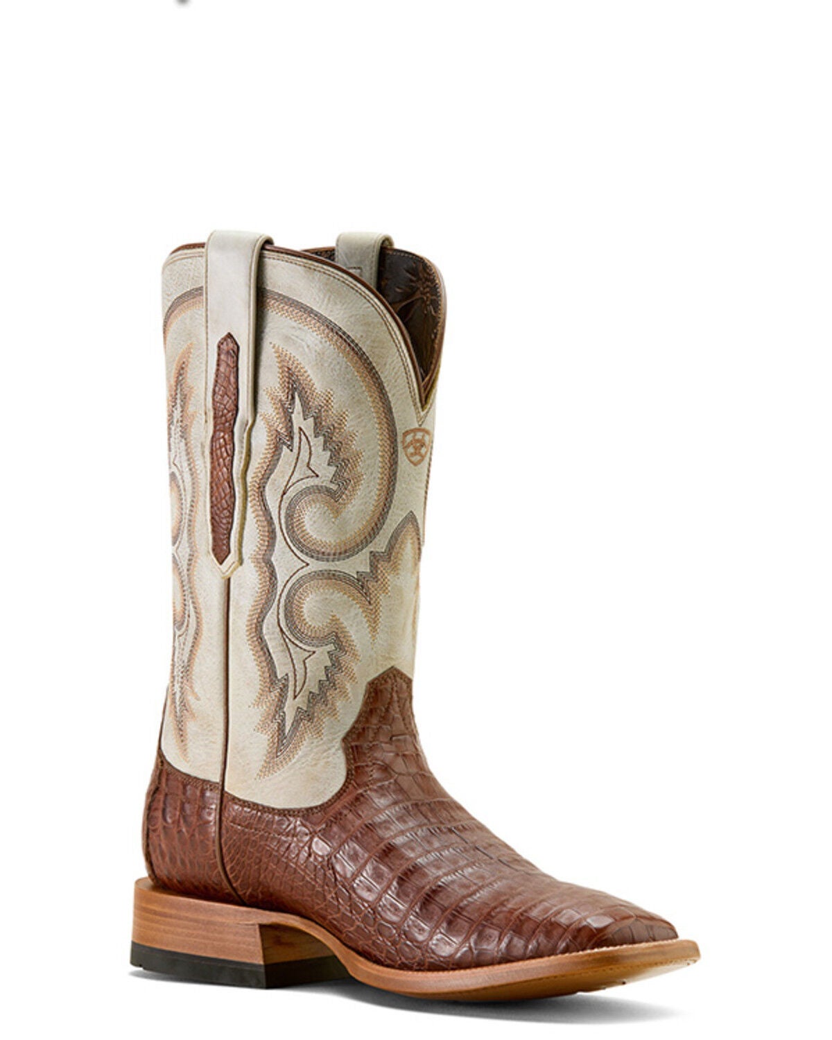 Men's Ariat Exotic Caiman Classic Callen Western Boots - Broad Square